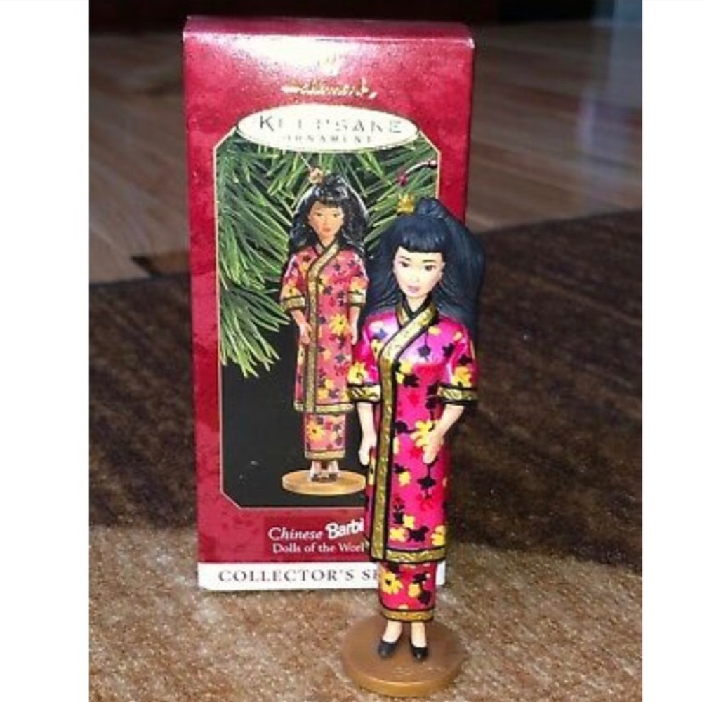 Chinese Barbie Hallmark Ornament